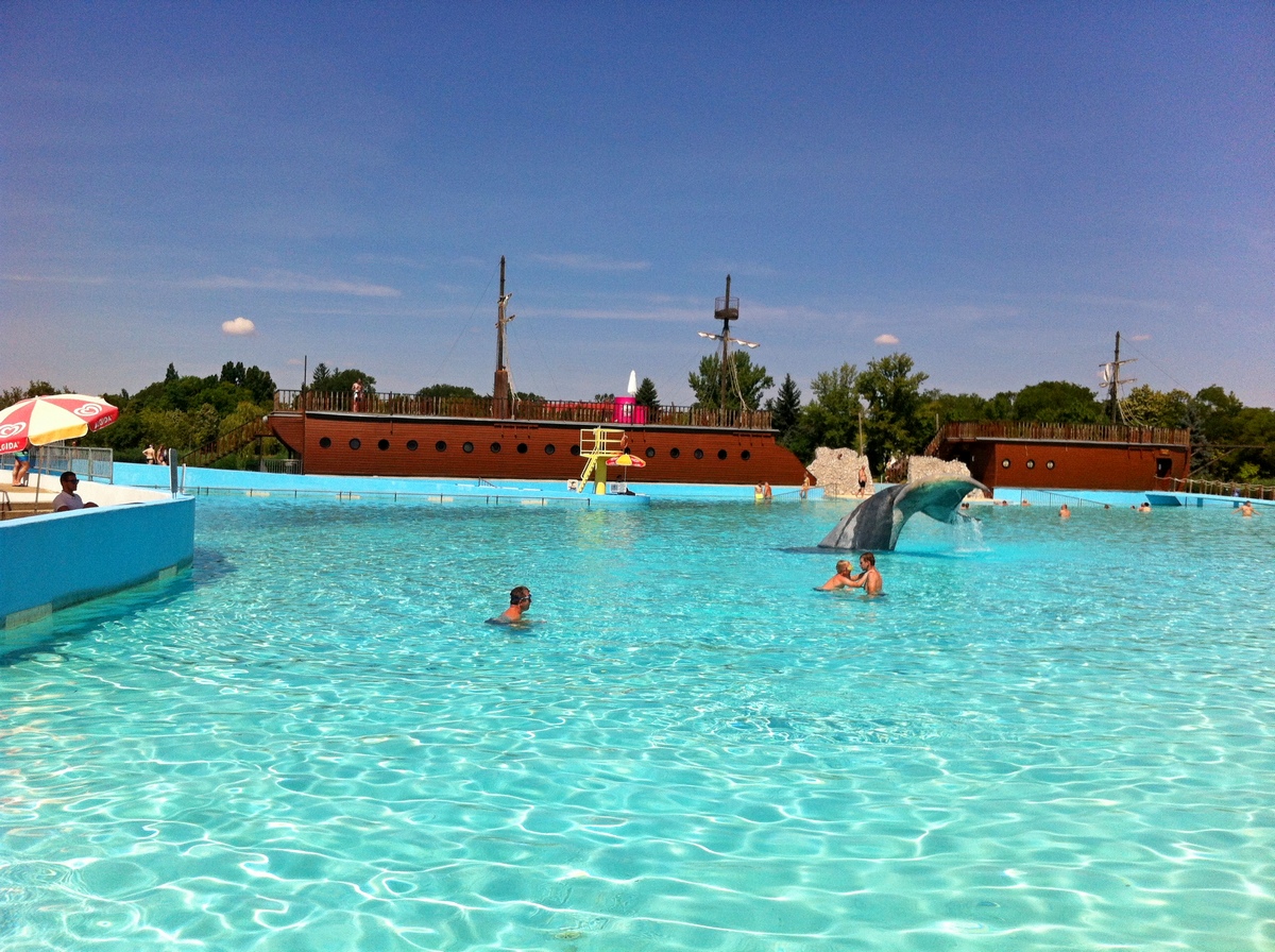 Hungaro Spa Hajdúszoboszló -najväčší bazén v strednej Európe