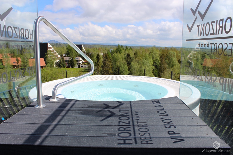 Hotel Horizont - V.I.P. Sky Lounge privátne wellness - panoramatická jacuzzi